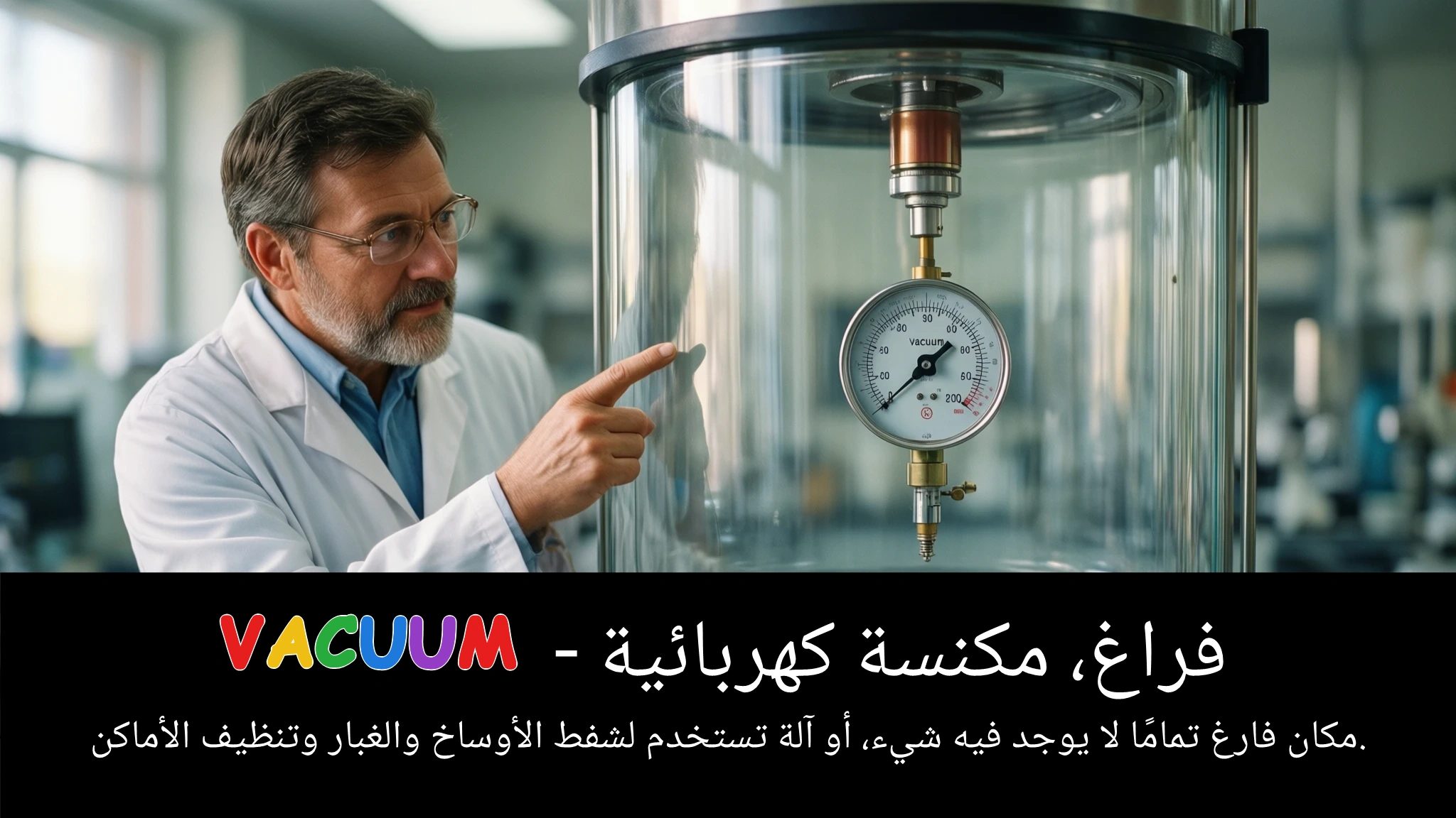Arabic Illustration for vacuum